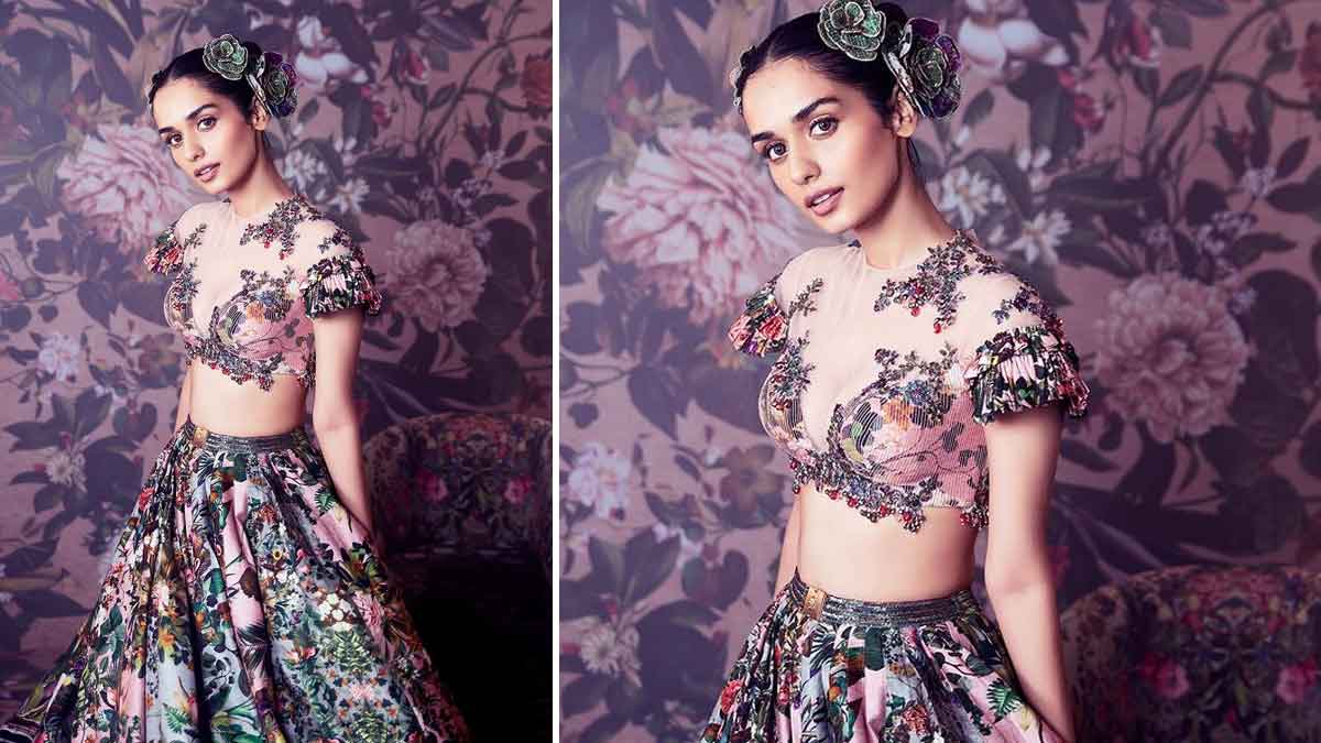 floral manushi chillar ethnic looks