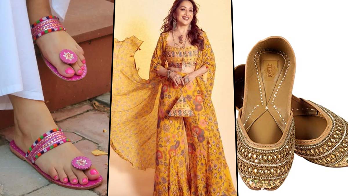 footwear designs women traditional outfits