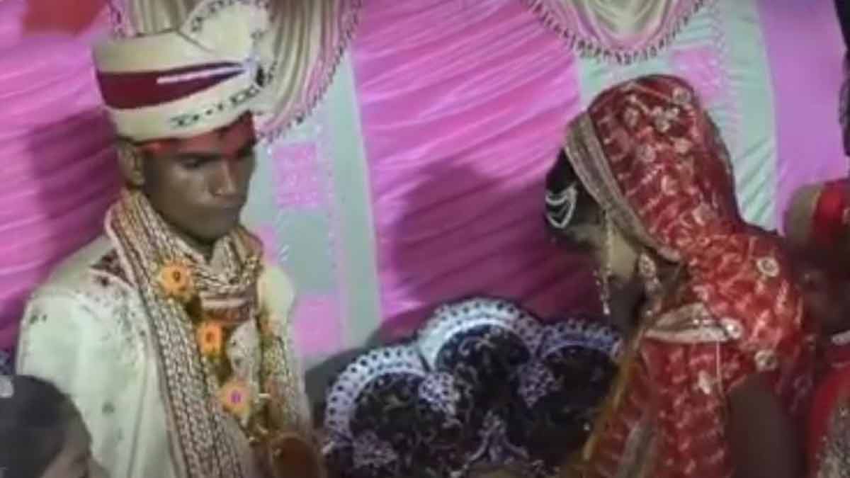 groom slapped bride