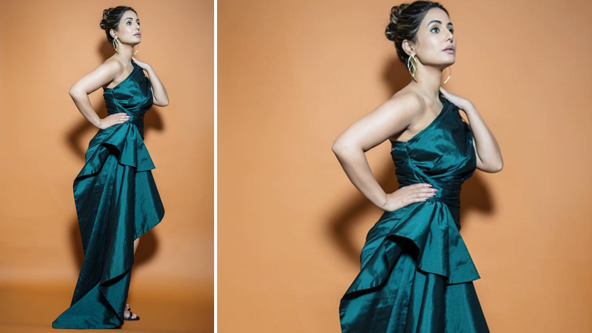 hina khan  stylish  party  looks