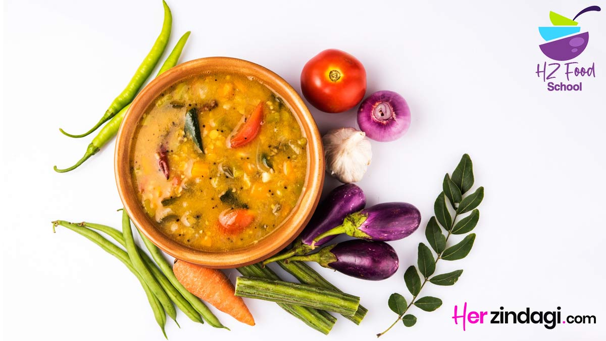 how to cook sambar in easy way