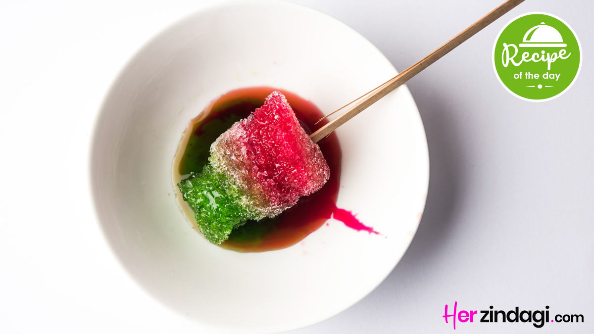 Ice Gola At Home | Ice Gola Recipe | Summer Recipes | How To Make Ice ...