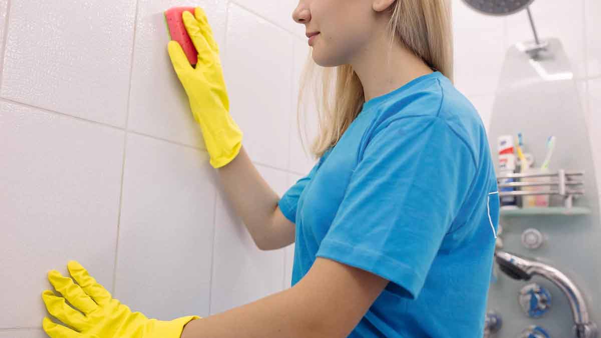 How To Remove Mold From Bathroom Ceiling फफूंदी क्लीनिंग 5 Minute