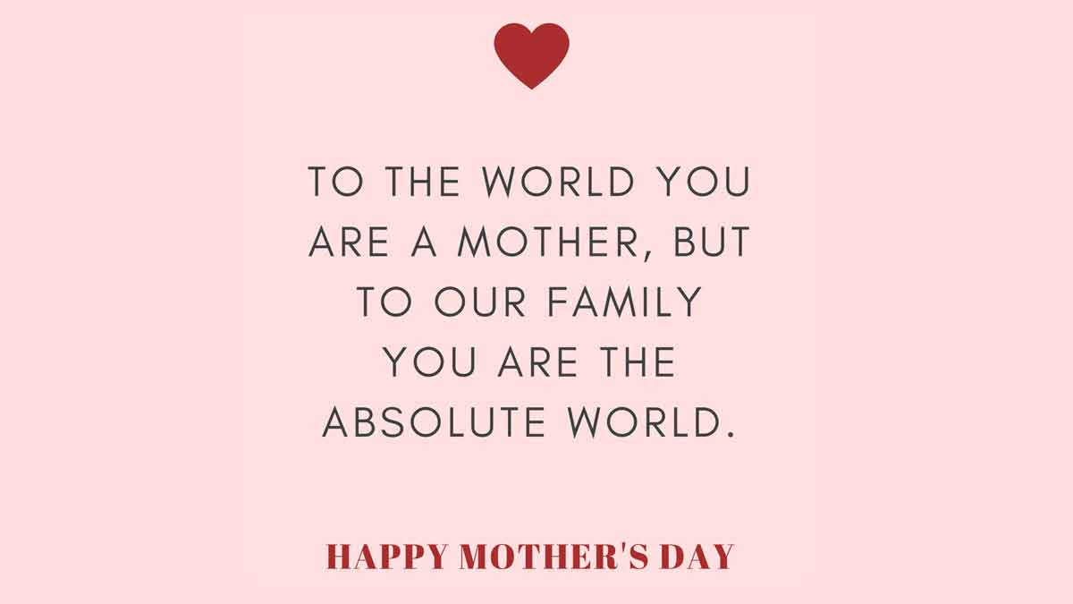 mother is world