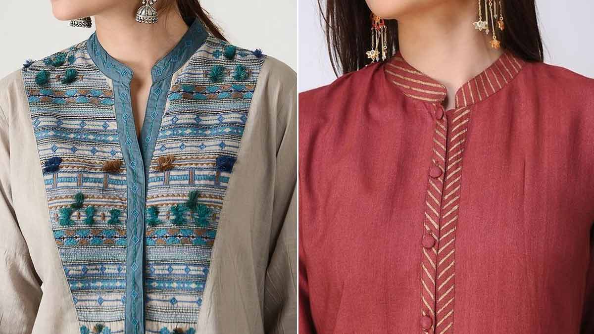 Share more than 169 aage button wali kurti latest