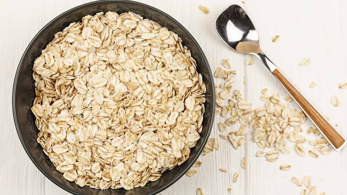 oats wheat germ oil mask for cracked heel