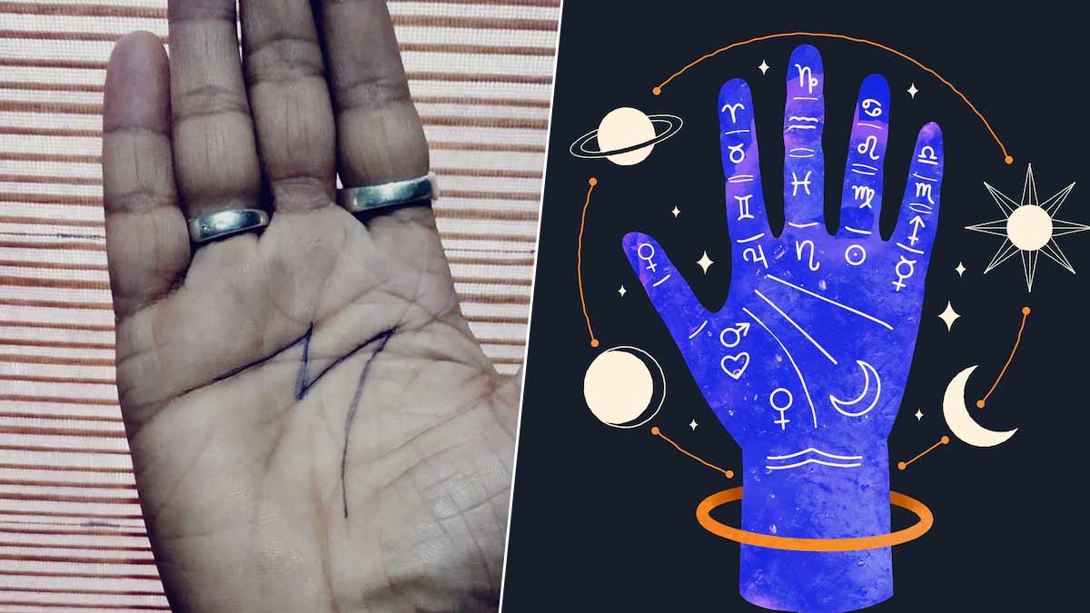 palmistry M on hands main
