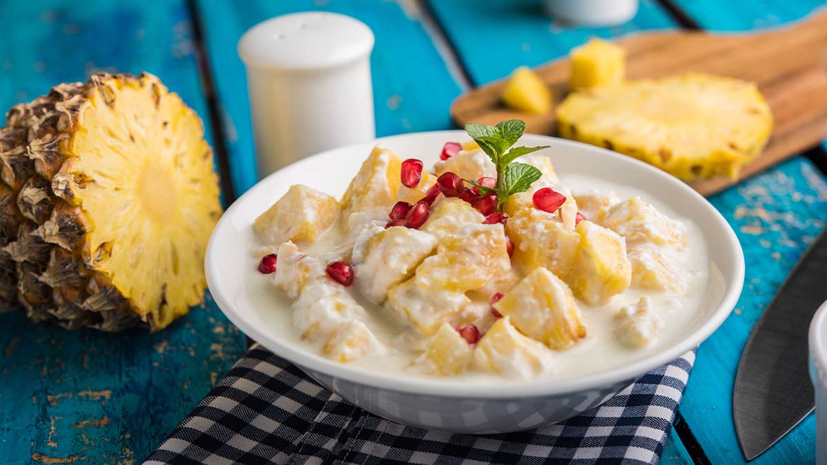 pineapple raita recipes