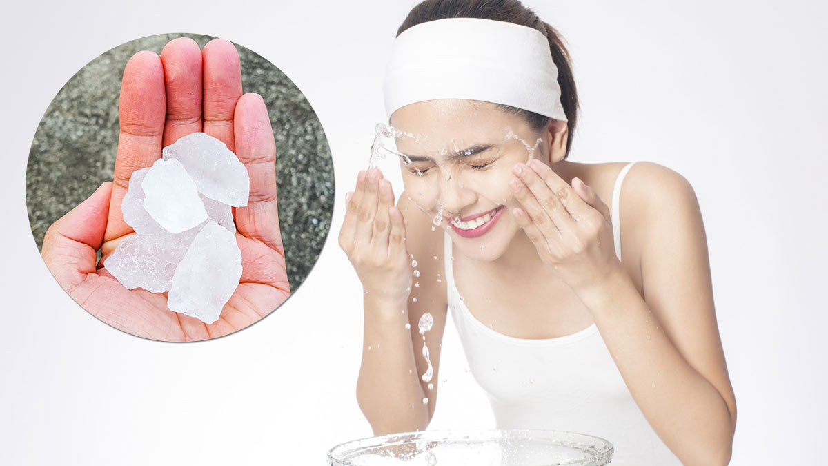 right way of washing face