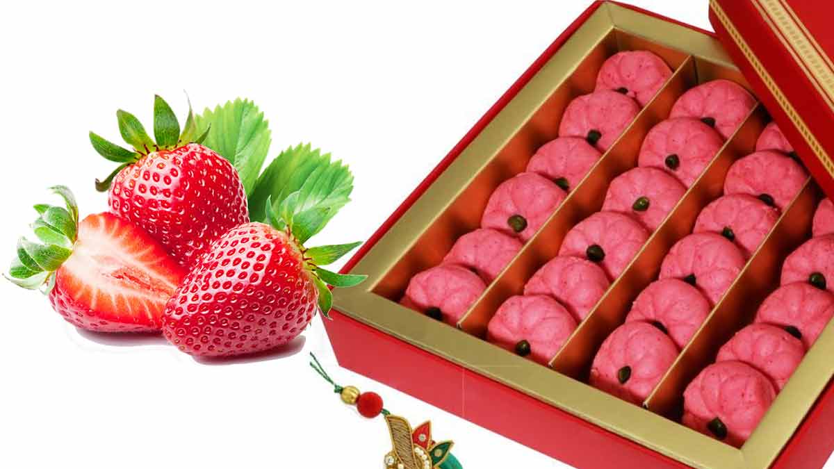 strawberry peda recipe