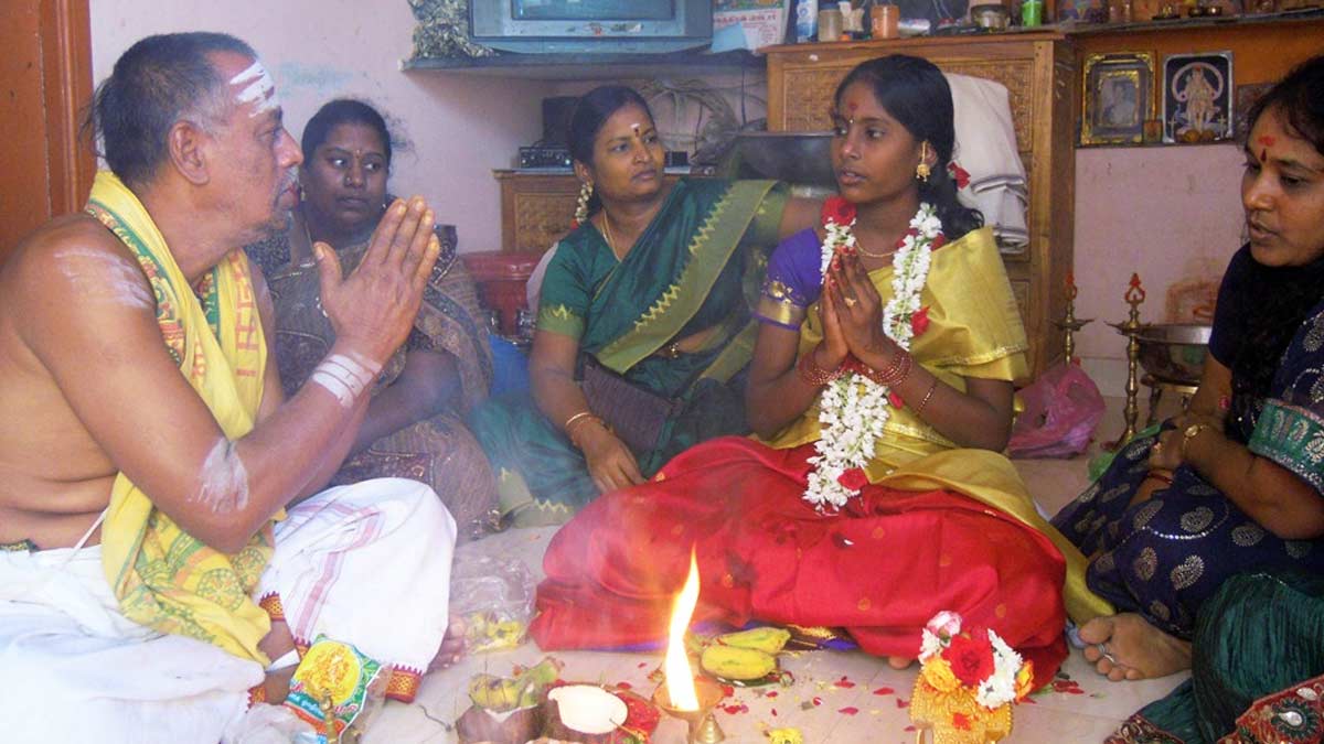 tamil nadu  period ritual in hindi