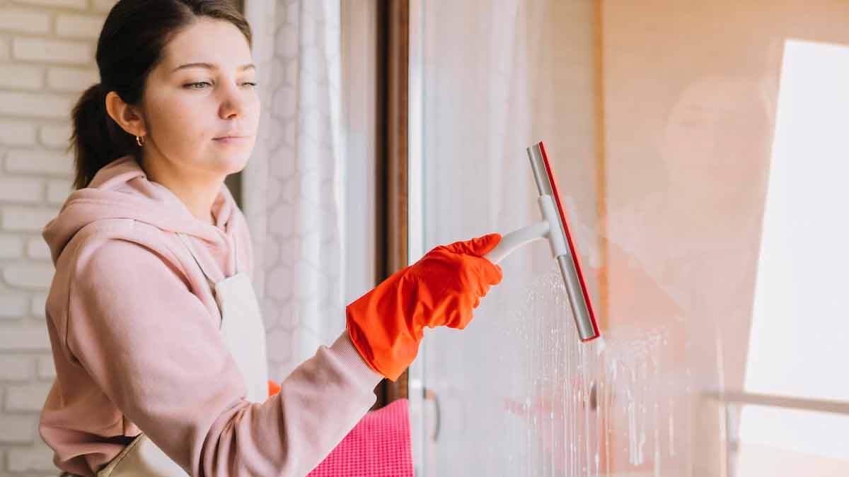 tips to clean glass window