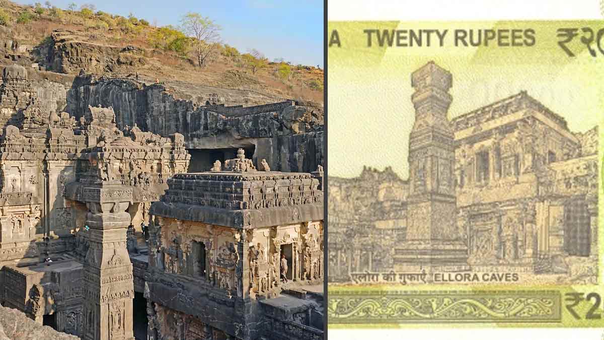 which monument on  rupee note