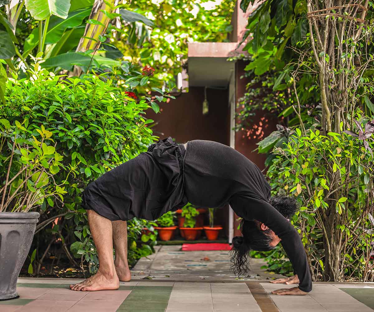 Chakrasana for bride to be