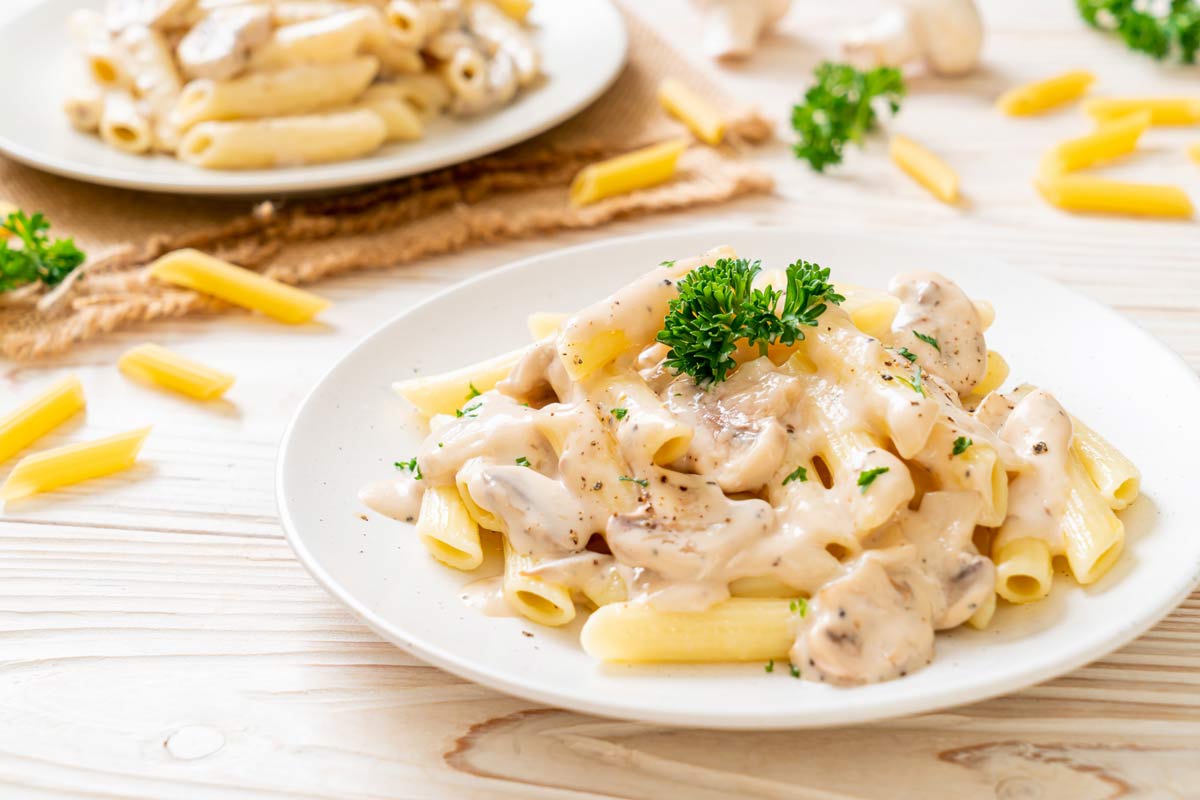 Creamy pasta