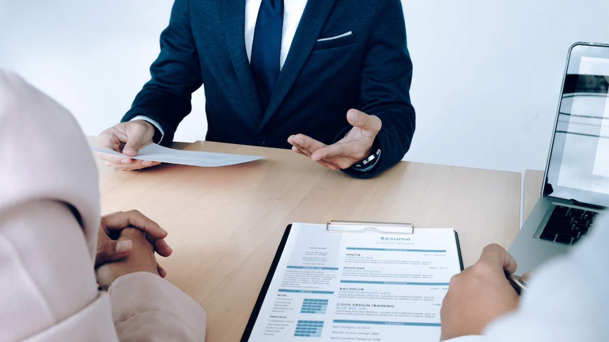 Don't lie about leaving the job