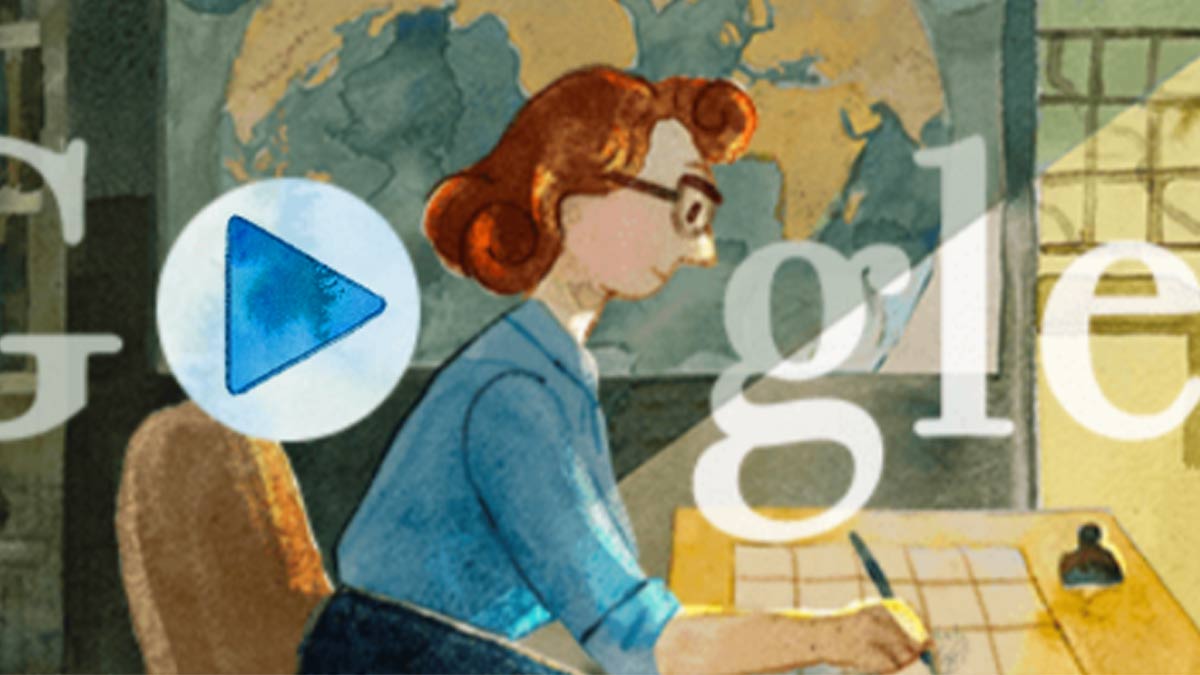 Marie Tharp | Google Doodle | American Geologist Marie Tharp | HerZindagi