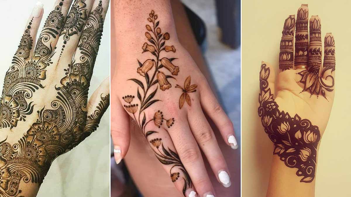 Pakistani fingers mehndi designs|bail mehndi design|mehndi designs for  fingers|HennabyAyeshaSaleem - YouTube