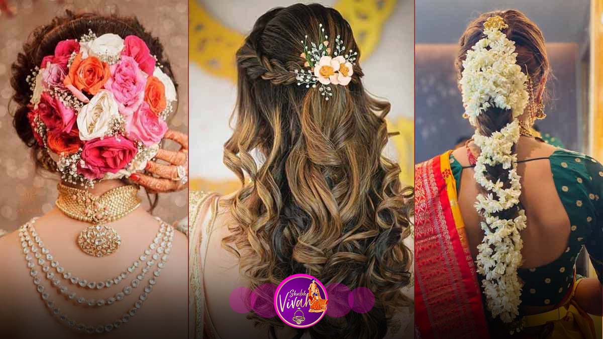 Open Bridal Hairstyle Ideas For Indian Wedding - K4 Fashion-gemektower.com.vn