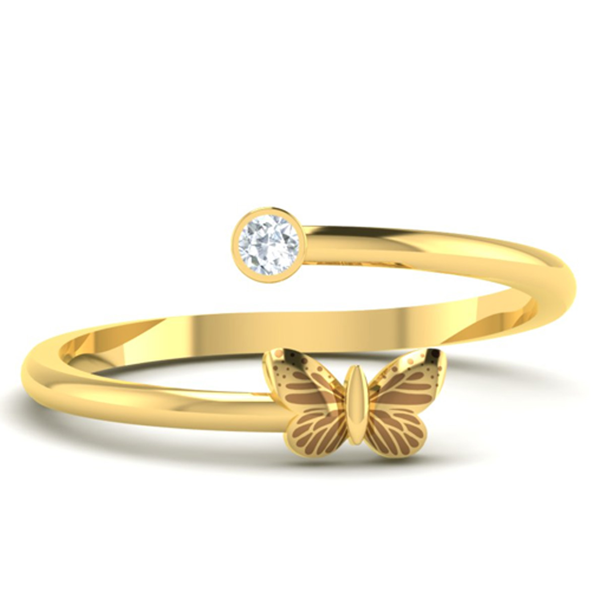 butterfly ring design