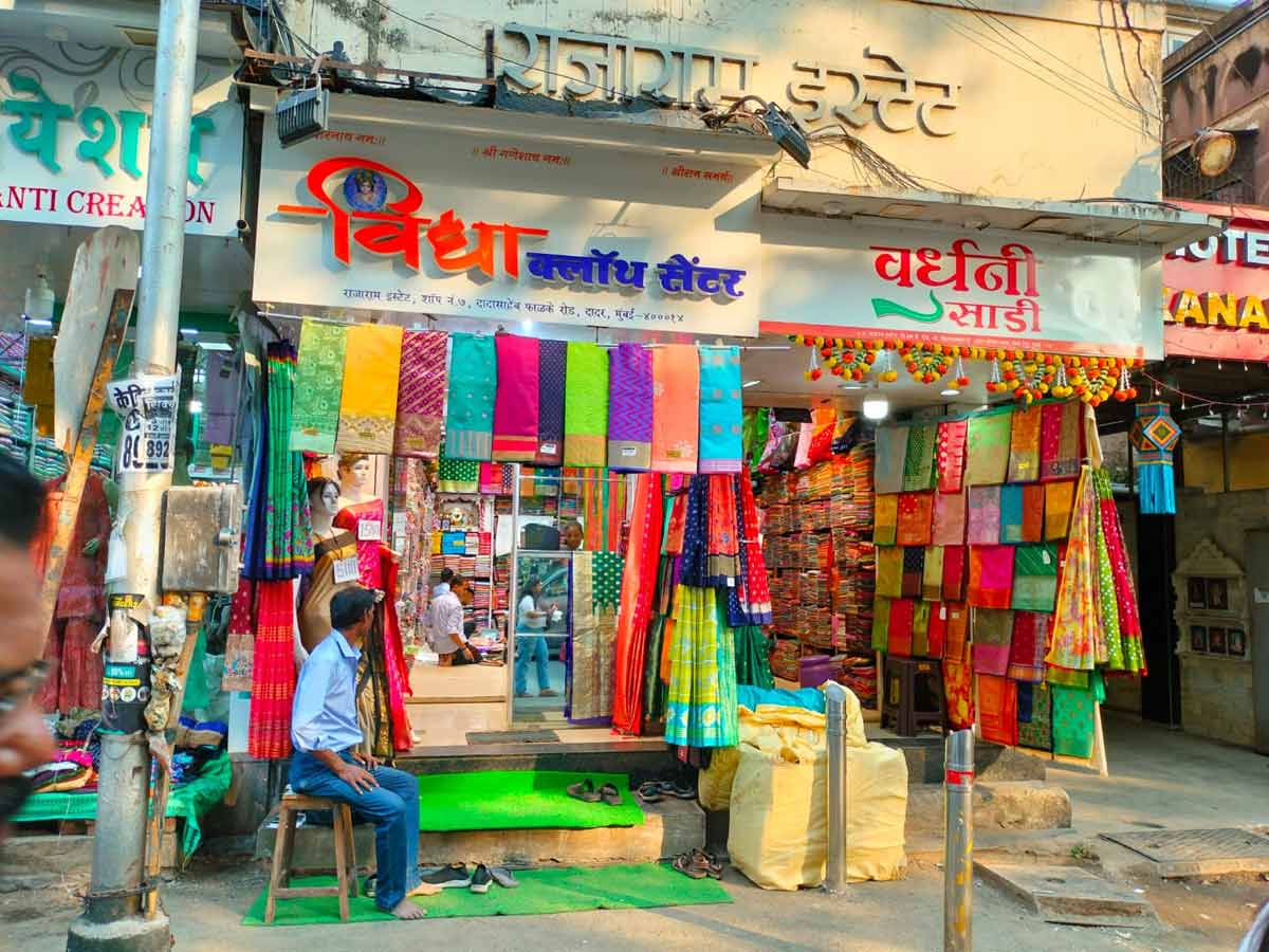 cheap sarees in dadar east mumbai market