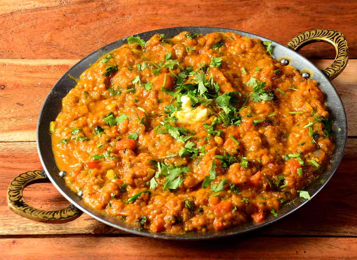 dhaba style bangan bharta