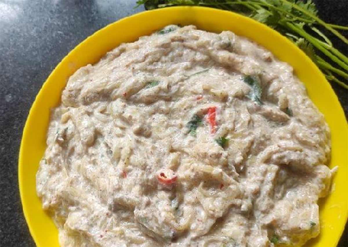 different recipes of papaya rayata in winter