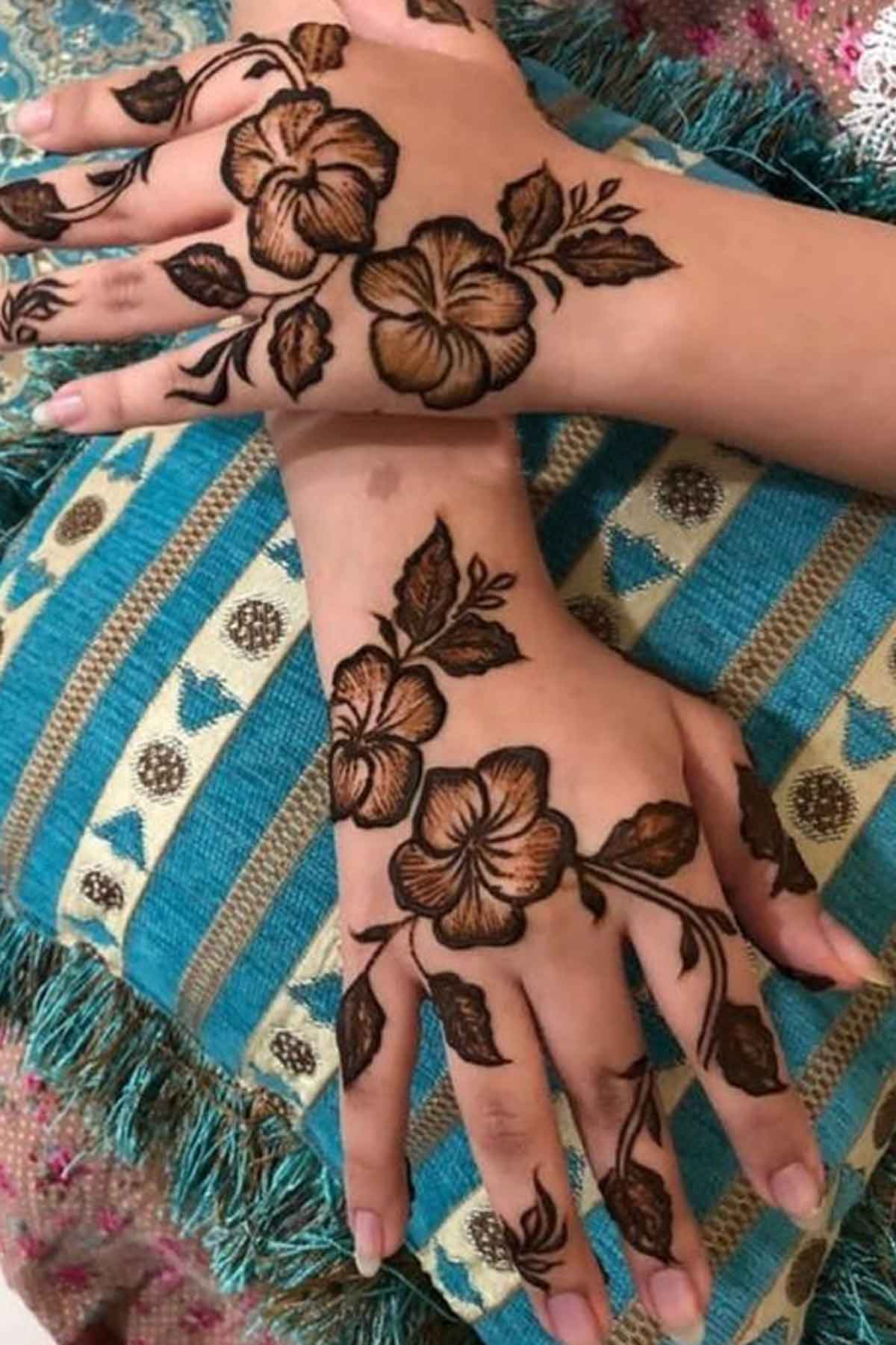 floral mehndi designs
