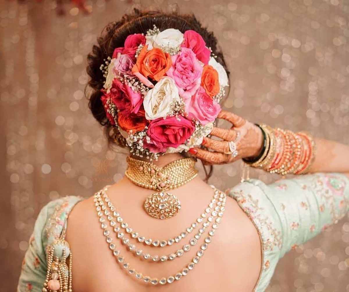 Bridal Hairstyle| दुल्हन के लिए हेयरस्‍टाइल| Dulhan Ke Liye Aasan Hairstyle  | easy hairstyles for brides | HerZindagi