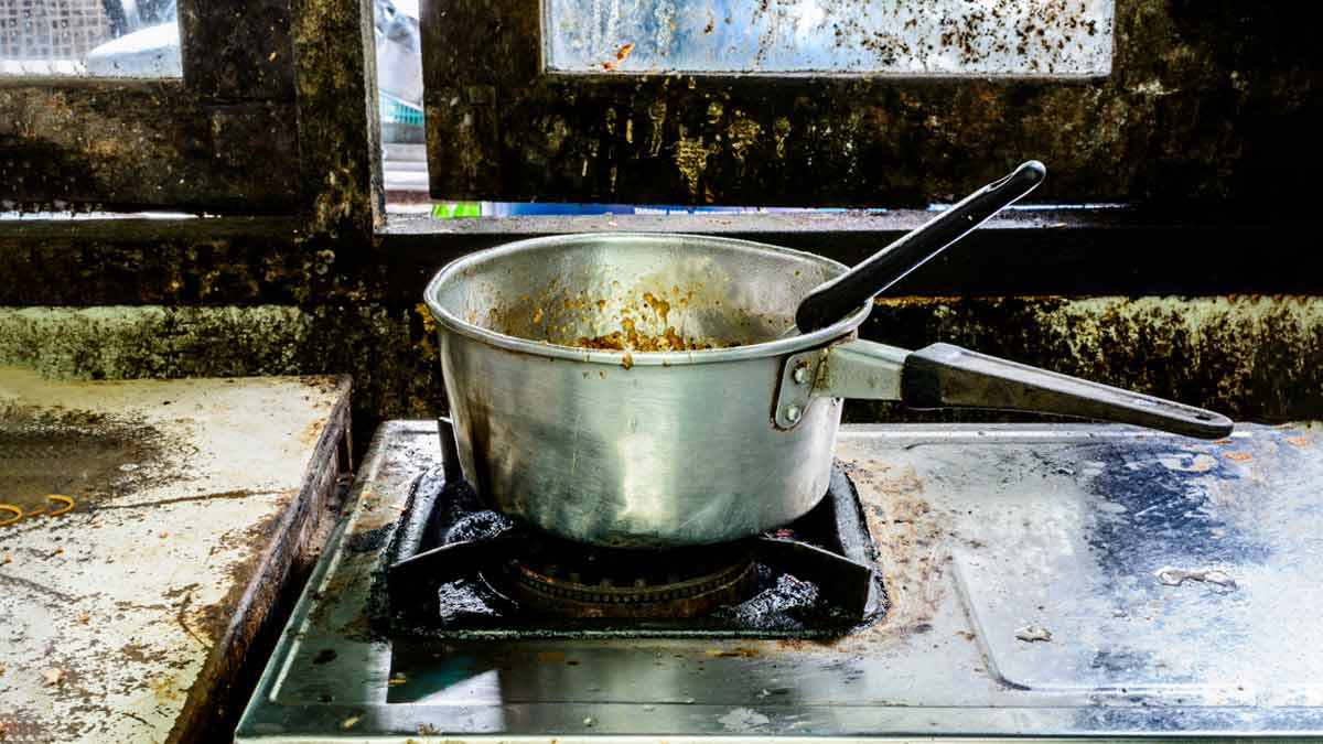 Gas Cleaning Tips गैस की सफाई कैसे करें Baking Soda Se Safai Kese