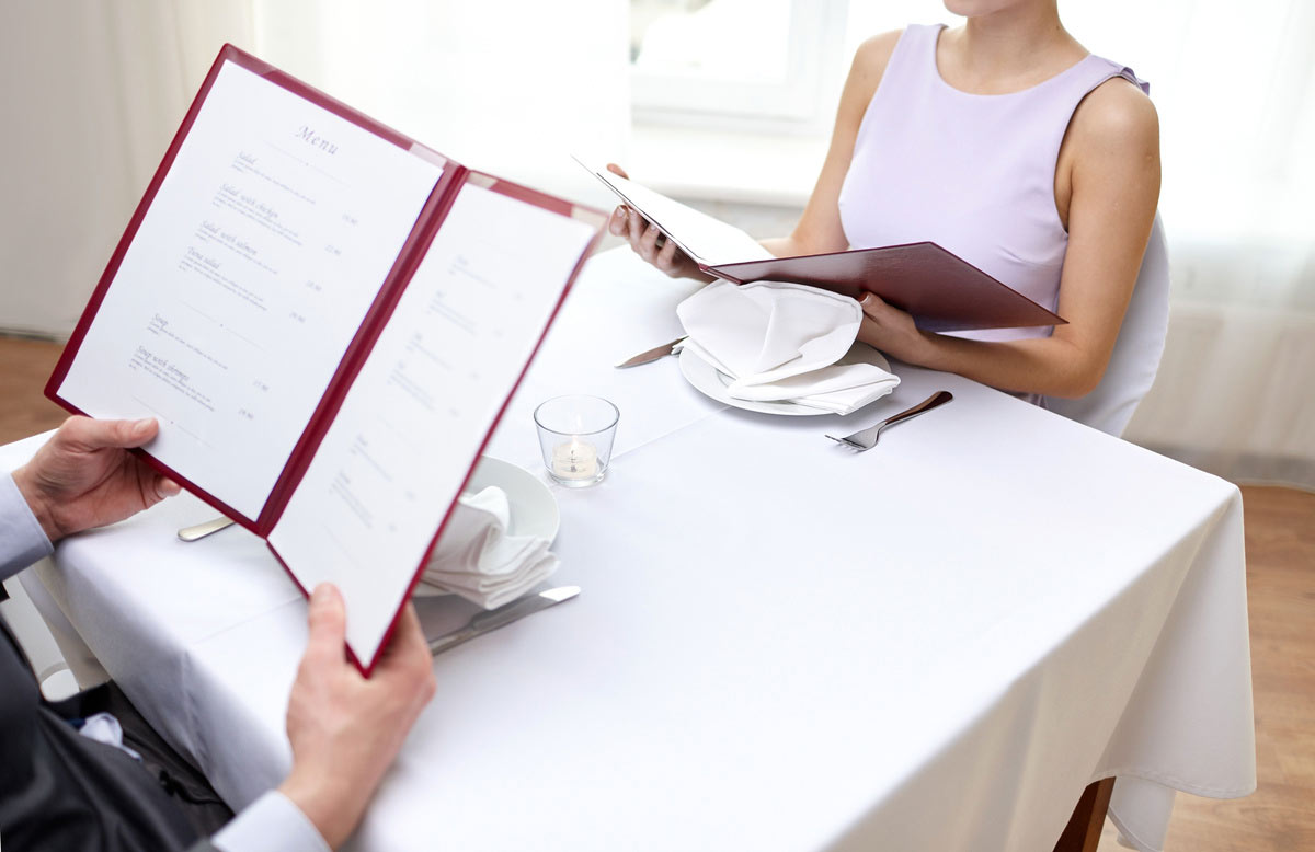 how to see menu at restaurant