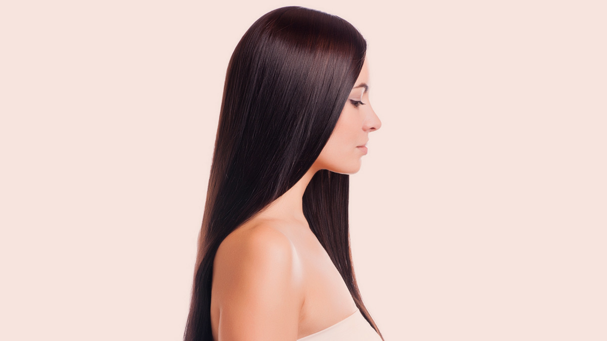 how to straight hair with natural things