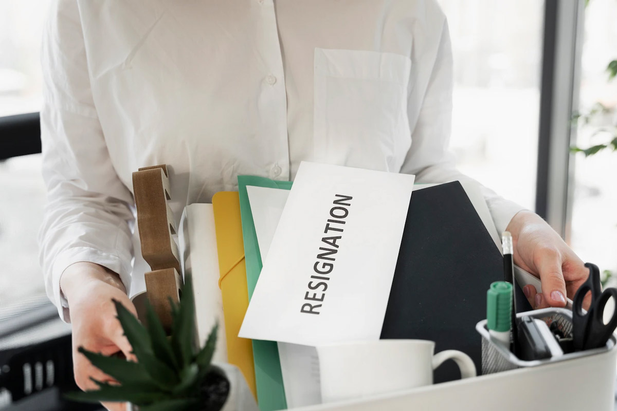 how to write a formal resignation letter