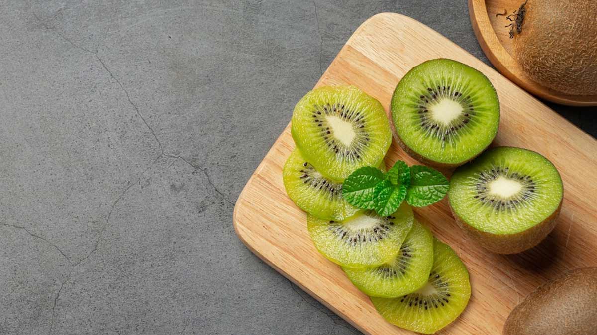 kiwi is good for skin dryness