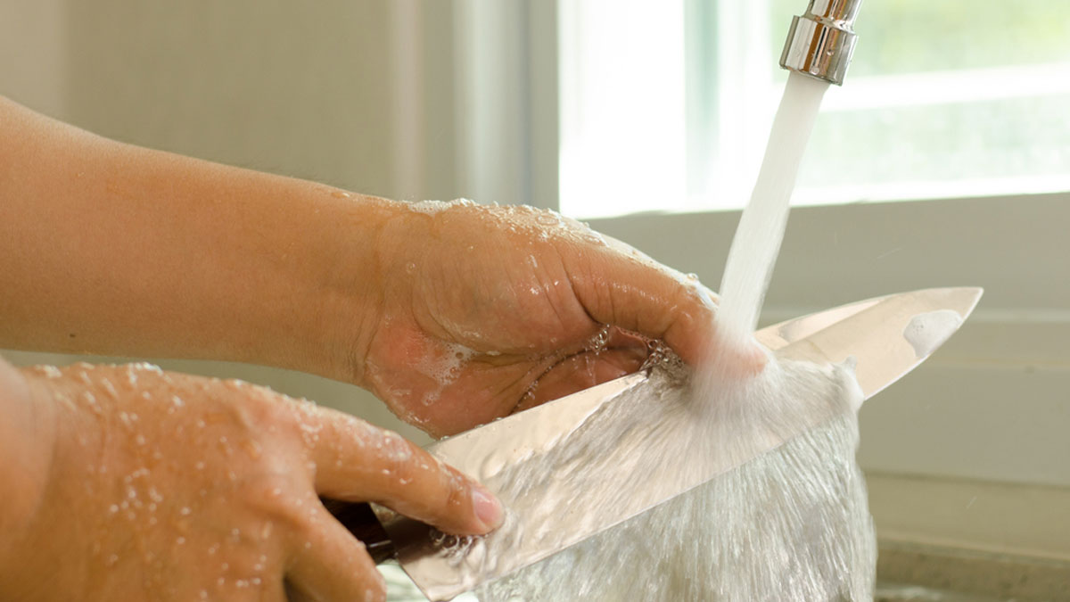 knife cleaning hacks