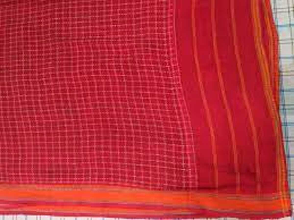Kuberan Red Kura-Pudavai Wedding Silk Saree – Kuberan Silks
