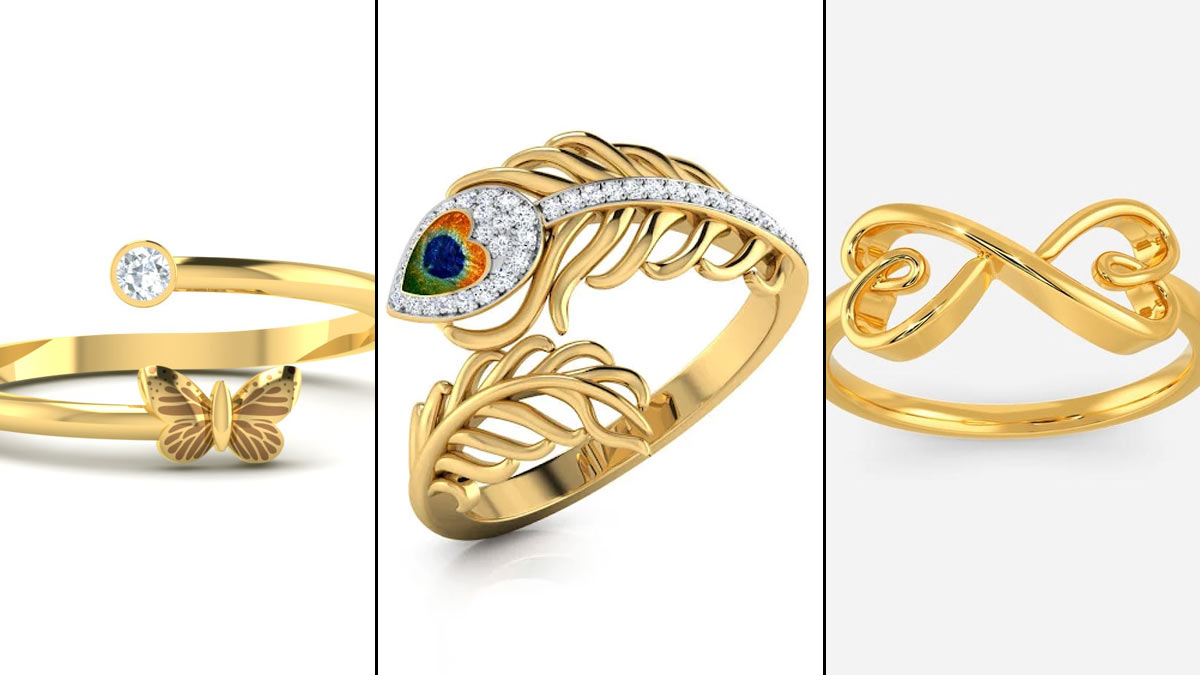 Buy Heart Design Kid's Gold Ring- Joyalukkas