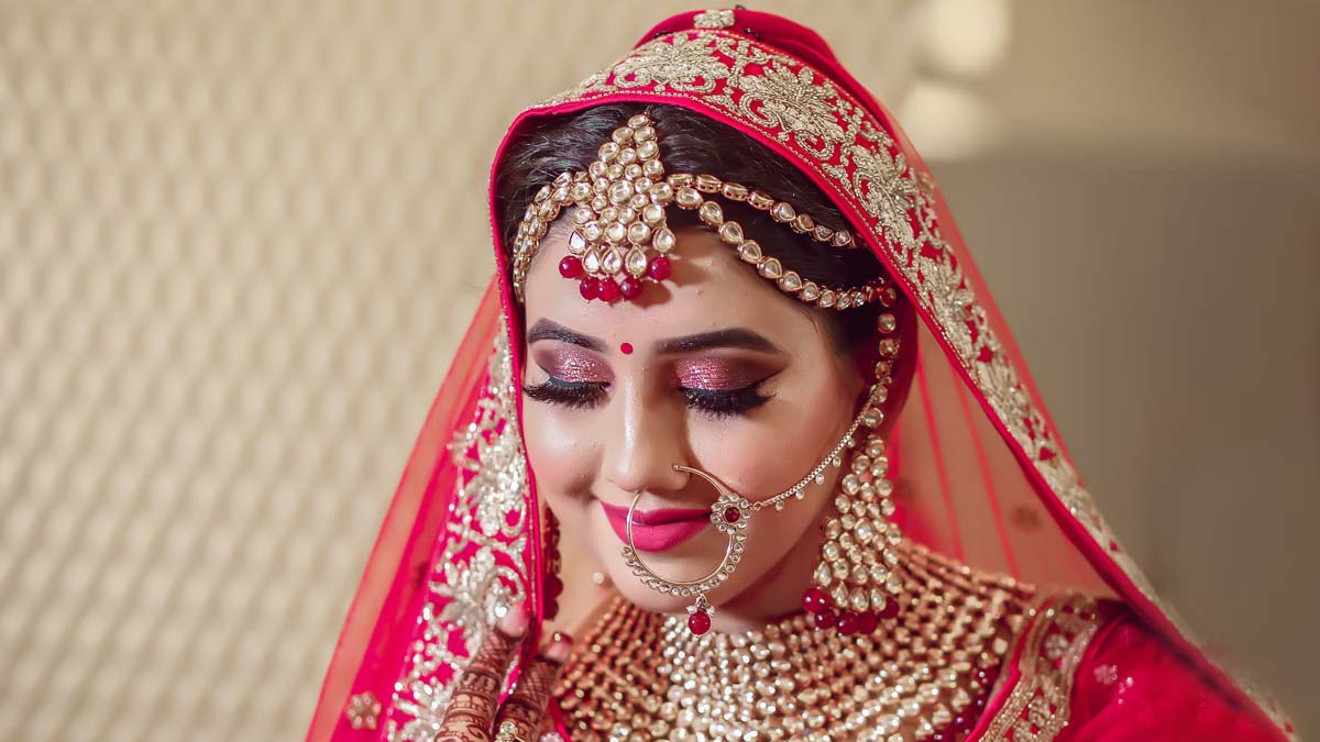 Indian Engagement Makeup - Tejaswini Makeup Artist