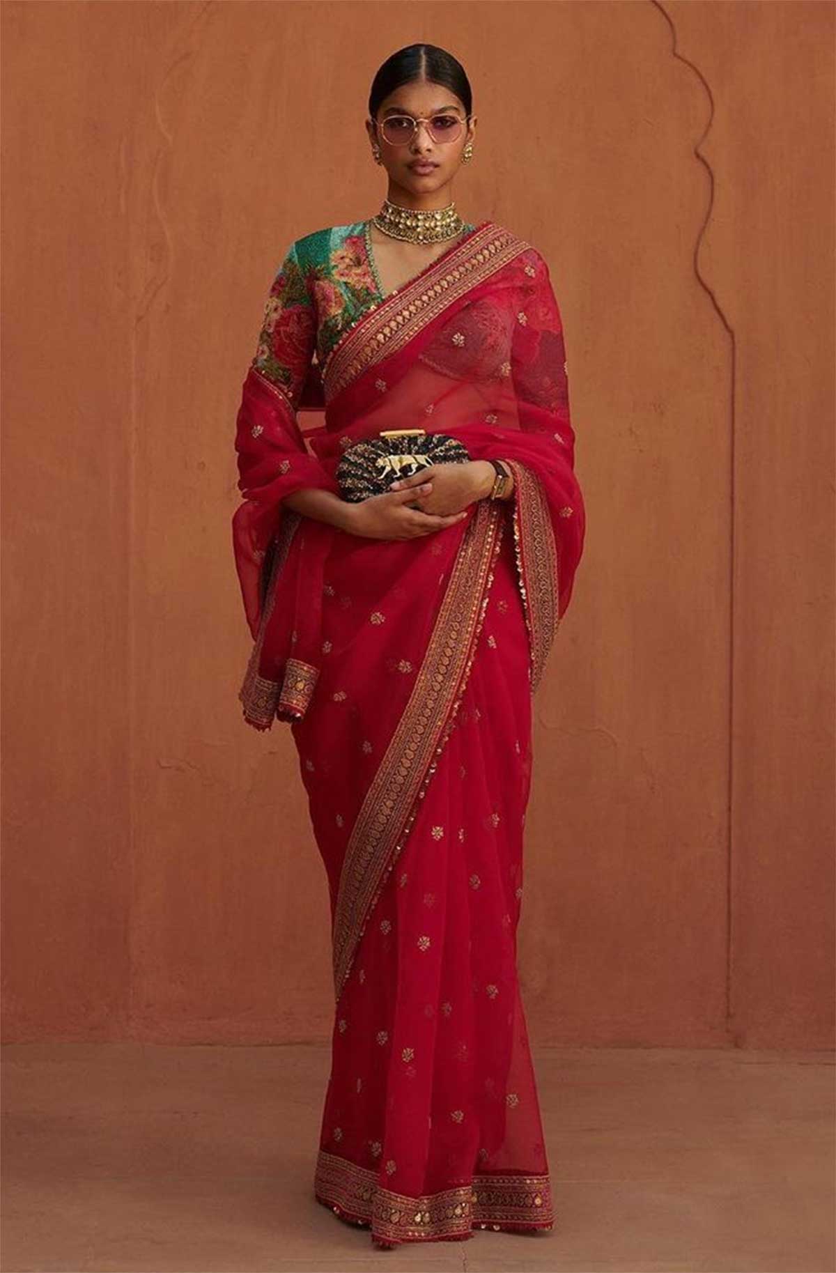 most beautiful sabyasachi wedding sarees