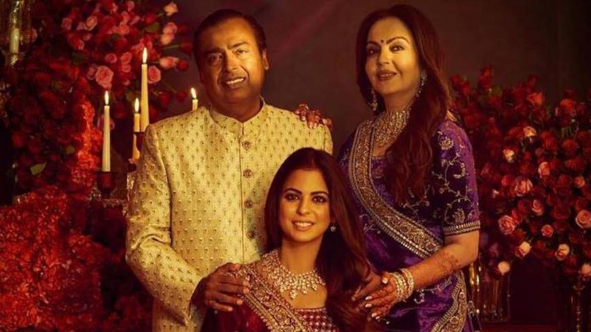 mukesh nita isha ambani family