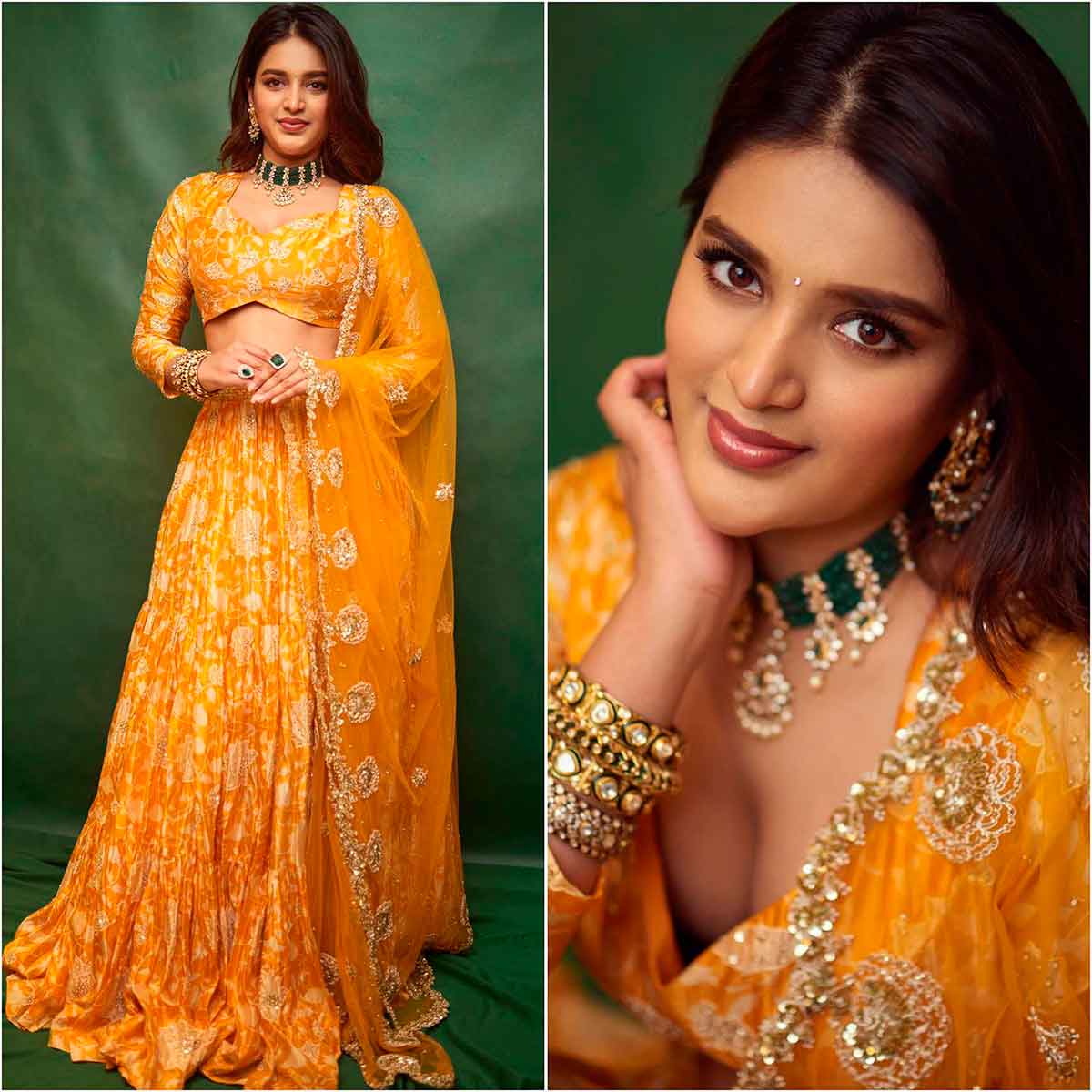 Pakistani Raw Silk Orange Lehenga Choli Dress #BN1048 | Orange lehenga,  Choli dress, Raw silk lehenga