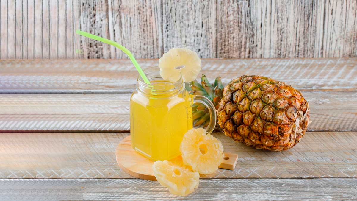 Pineapple Juice Benefits पाइनएप्पल जूस के फायदे Pineapple Juice ke Fayde