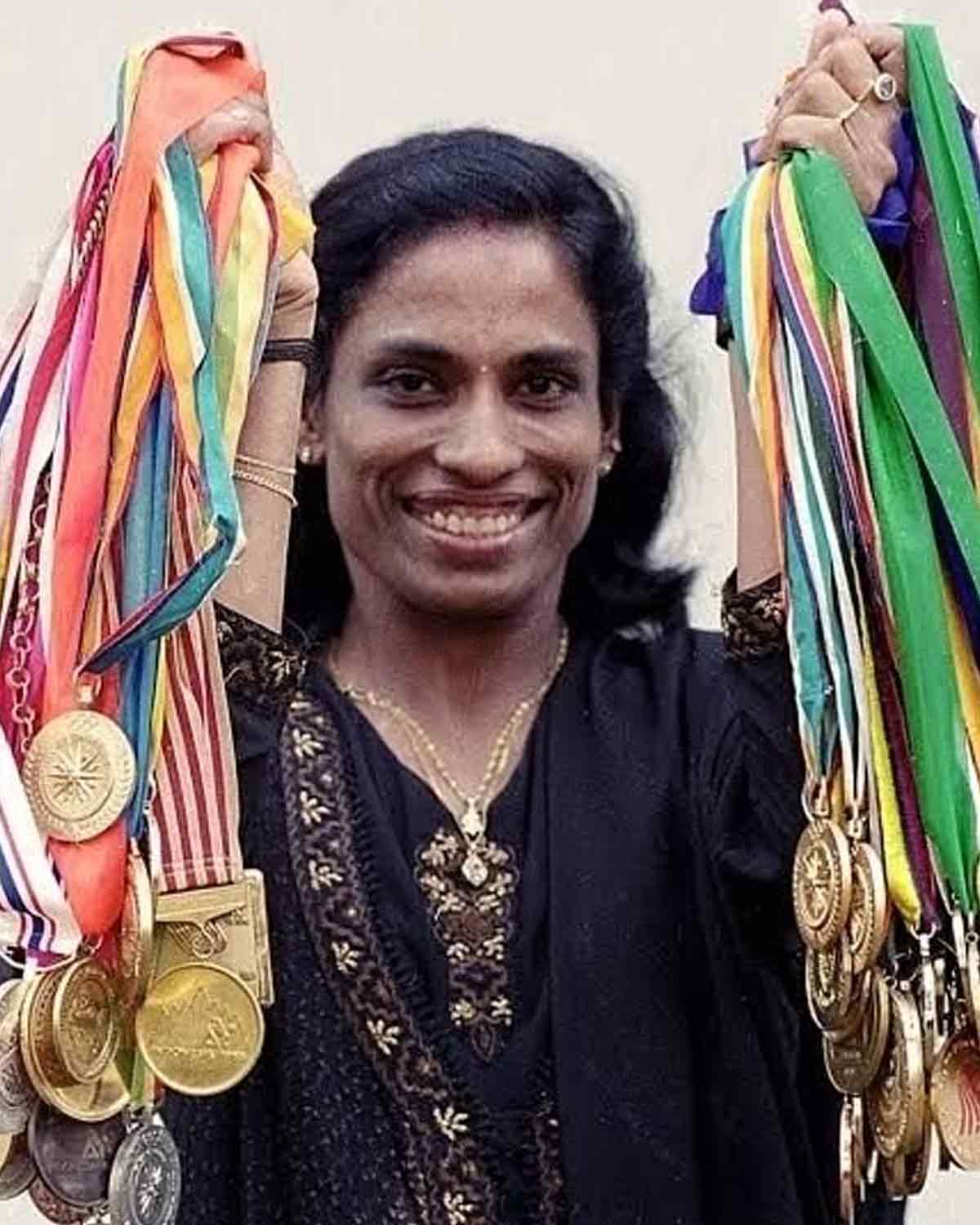 pt usha won medal