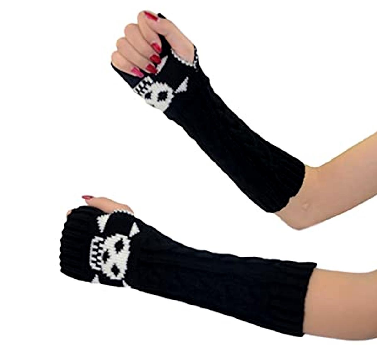 skull gloves