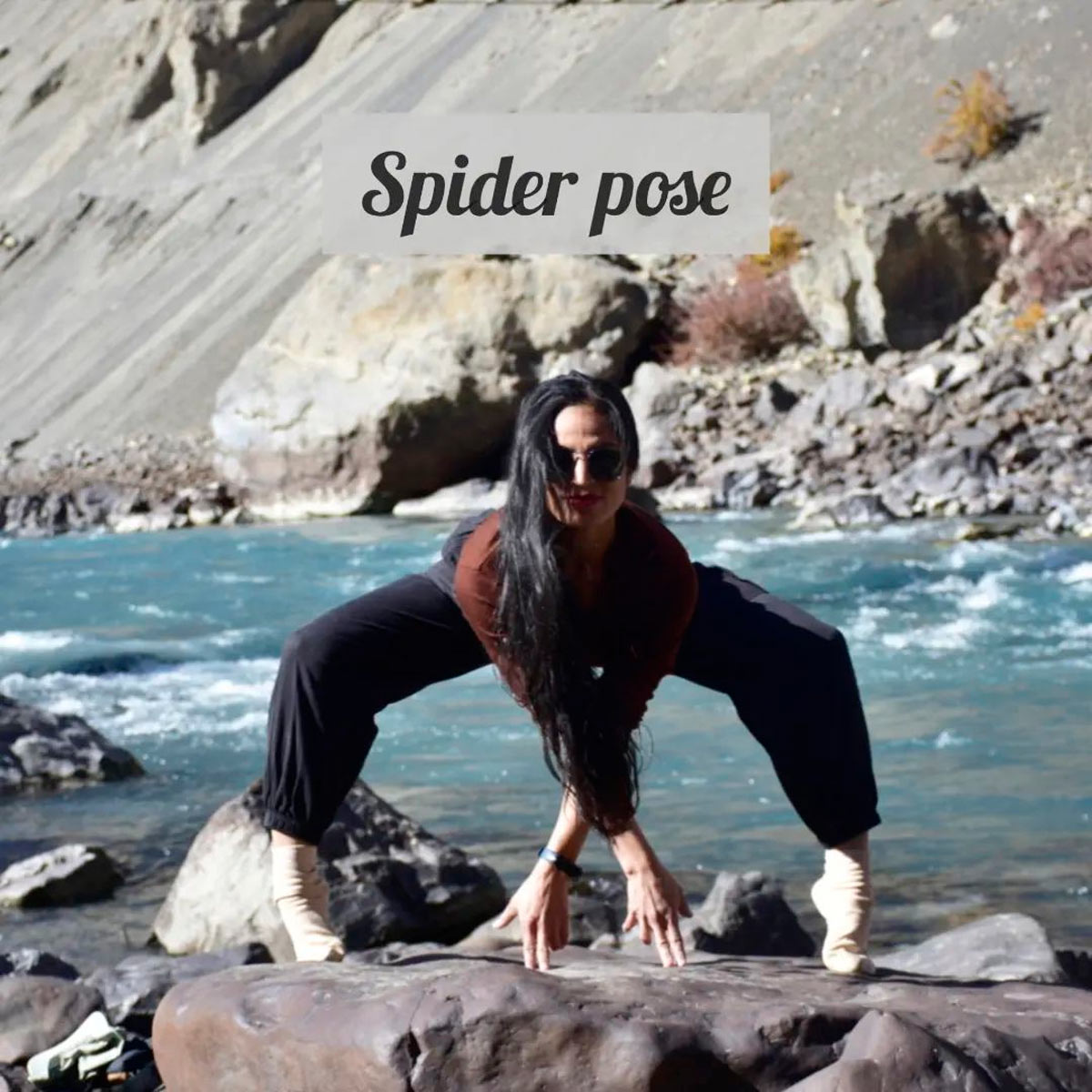 spider pose benefits by expert