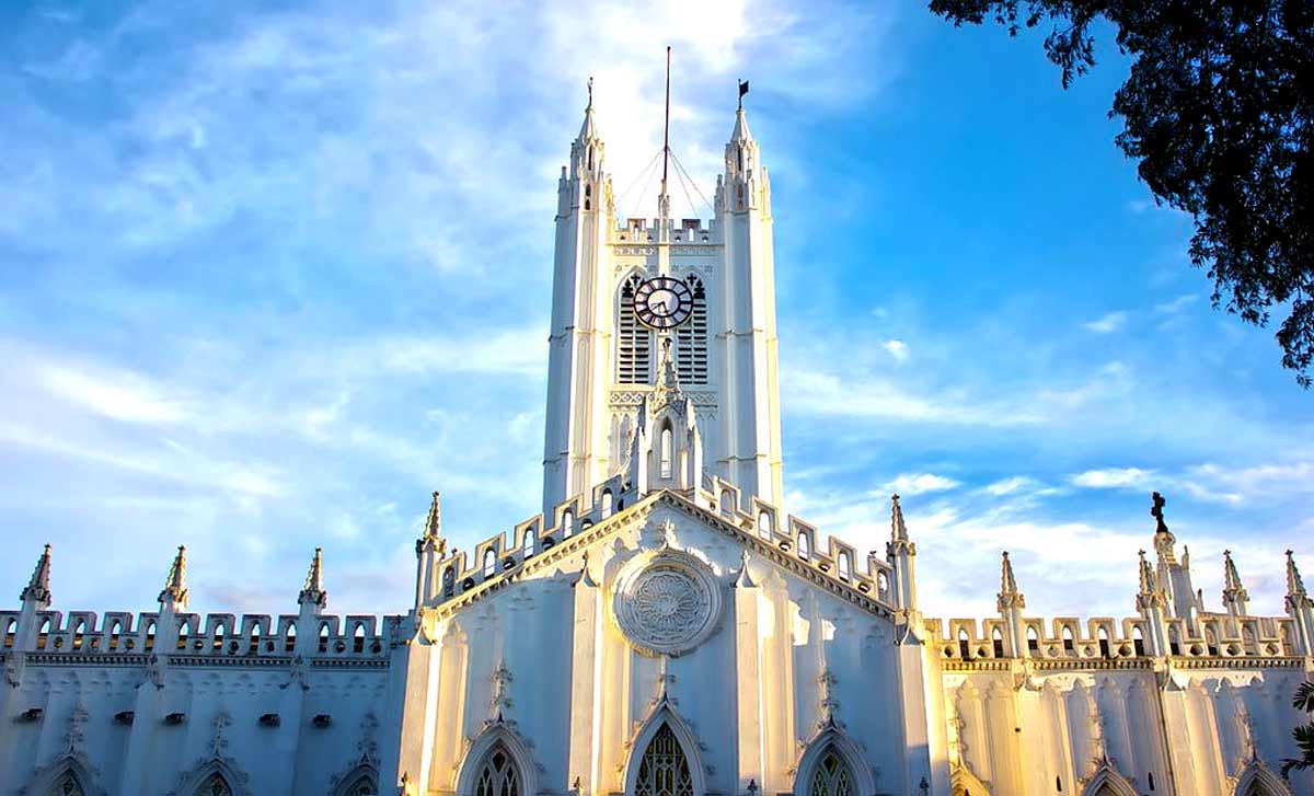 st pauls cathedral tourist places in kolkata