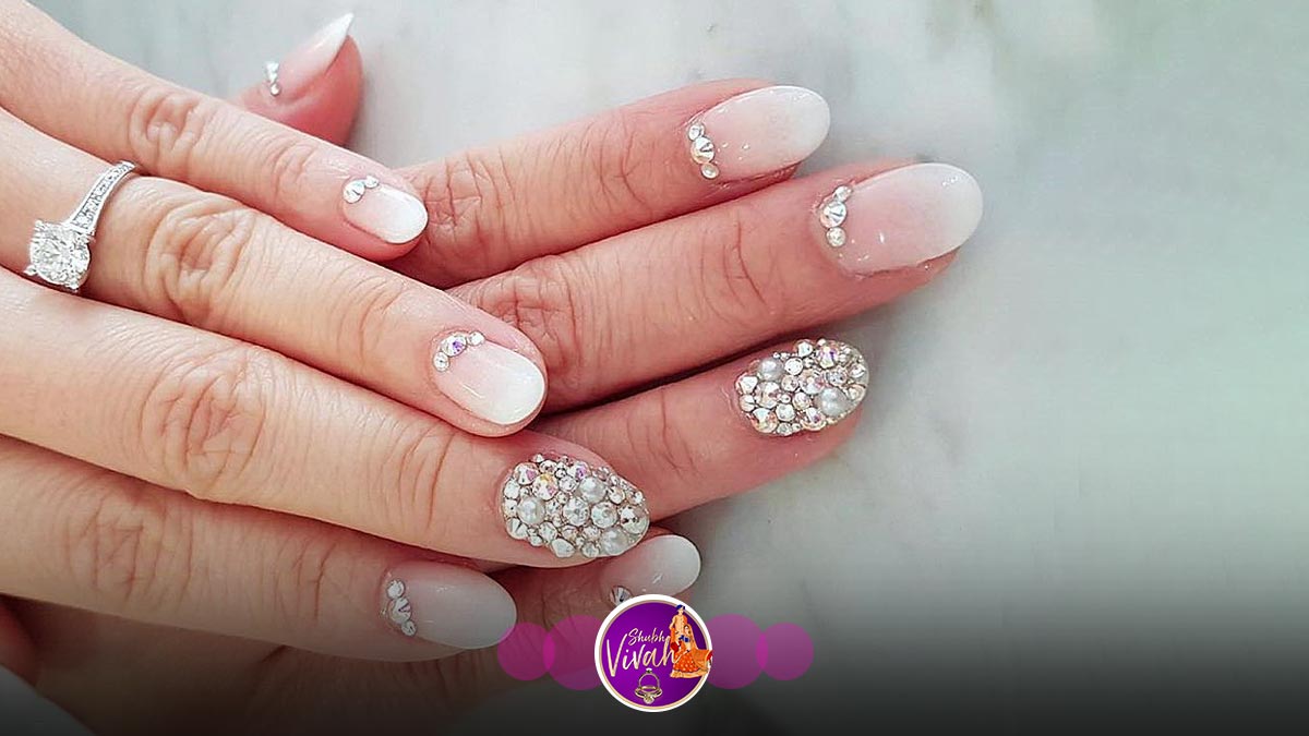 The best 17 Nail Art designs for Wedding | Tiny Tattoo inc.