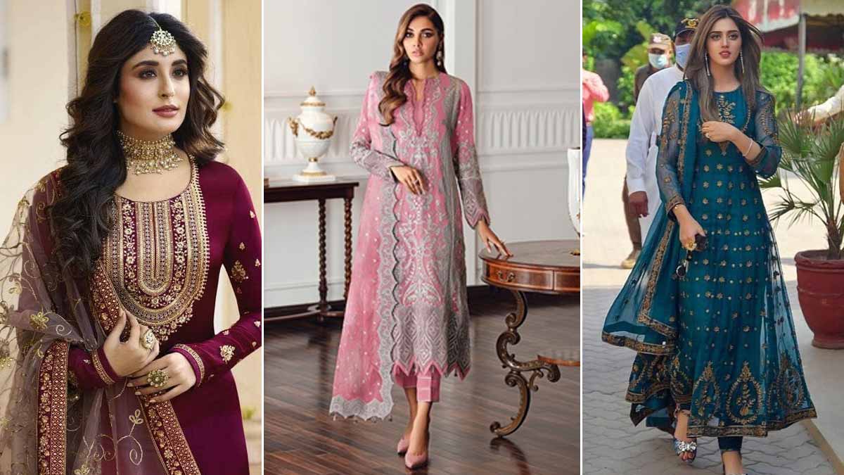 Silk Salwar Suit for Women on Amazon End of Season Sale - शानदार मटेरियल  वाले हैं सलवार सूट, Amazon Sale से खरीदें और पसंदीदा डिजाईन में सिलवाएं