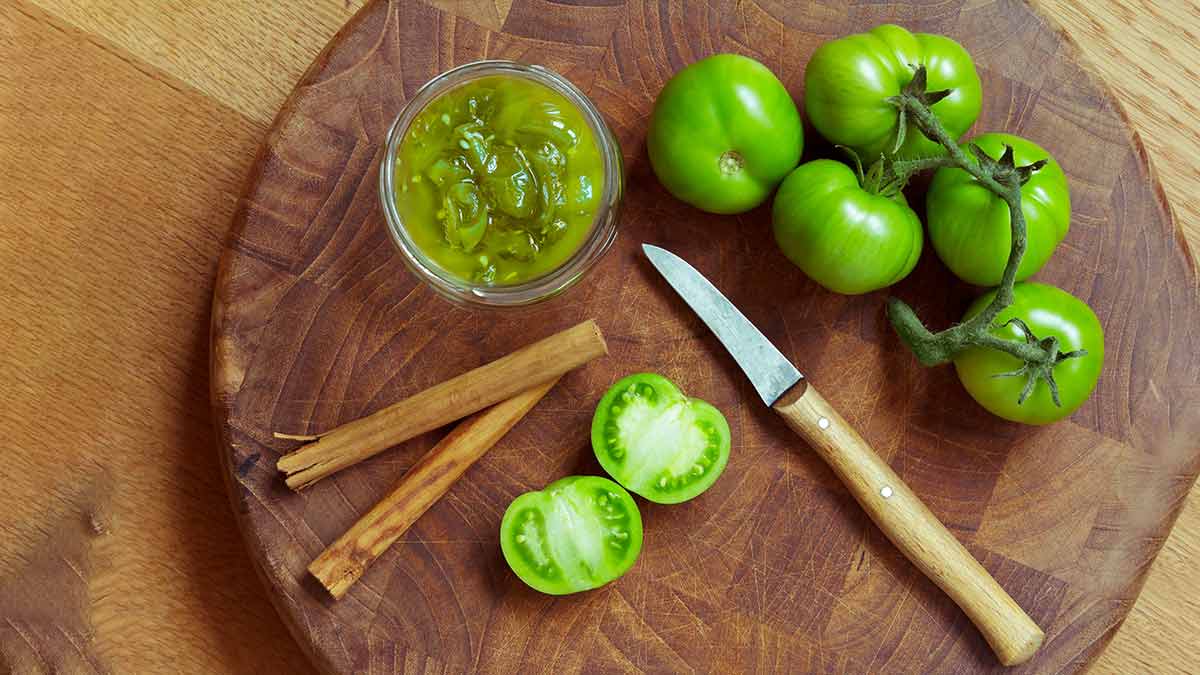 Green Tomato Chutney Green Tomato Recipes   Tomato Chutney Recipe 