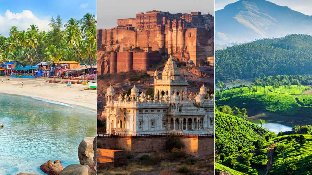 top travel destinations  in india